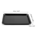 thumbnail image 5 of Rectangular Carbon Steel Non-stick Bread Cake Baking Tray Baking Tray Oven Black Baking Tray Diy Baking Pans for Kitchen 14 Inch, 5 of 7