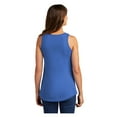 thumbnail image 3 of Port & Company Women's Core Cotton Tank Top Royal 2X-Large, 3 of 4