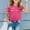 Hot Pink, variant on Girls T Shirts Short Sleeve T Shirts Trendy Pink Boys Tshirts Clothes for Girls 10-11 Years