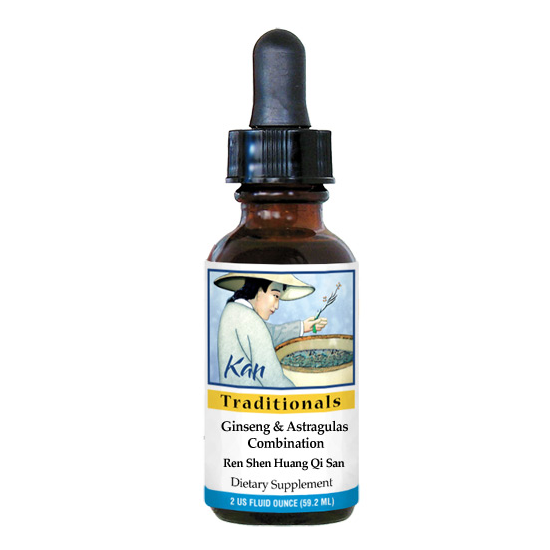 Kan Herbs Traditionals, Ginseng and Astragalus Combination 2 oz