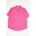 thumbnail image 3 of Ragstock Pink Flamingos Woven Button Up Shirt (Extended Sizes), 3 of 3