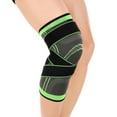 thumbnail image 3 of Knee Sleeve, Knee Pads Compression Fit Support -for Joint Pain and Arthritis Relief, Improved Circulation Compression - Wear Anywhere - Single (Green, S), 3 of 11