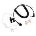 thumbnail image 4 of Soft Silicone Radio De Dos Conducto De Aire Portátil De 3.5 Mm Auriculares Individuales, Solo Auricular De Tubo Acústico, Reemplazo De Profesionales De La Ley Para, 4 of 7