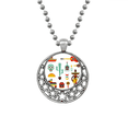 thumbnail image 1 of Sombrero de tequila elment guitarra Chile Mexico Collares Colgante Retro Moon Stars Jewelry Unbranded M, 1 of 3