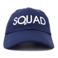 thumbnail image 2 of DALIX Bride Squad Baseball Cap Bridal Shower Bachelorette Dad Hat Navy Blue, 2 of 5