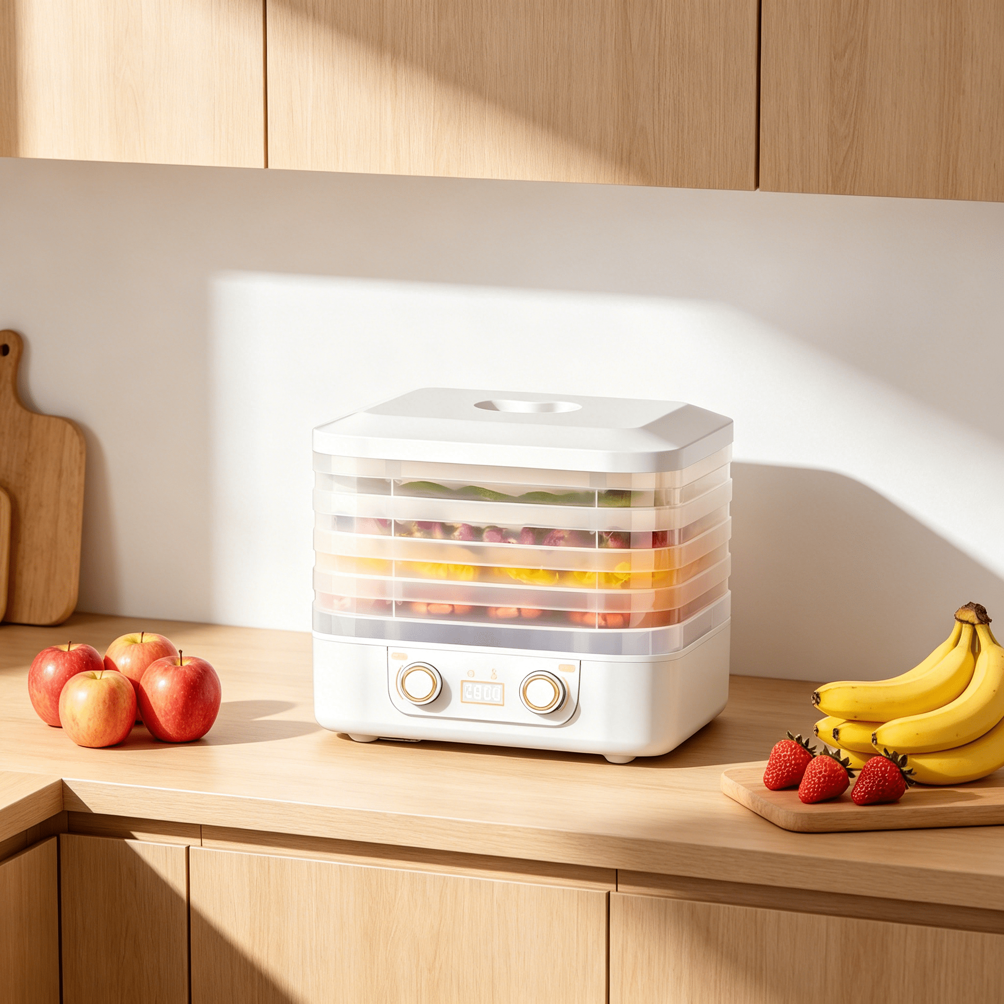 CURYMAY 2026 New Freeze Dryer Machine for Home with 5 Trays,Freeze Dryer Digital Adjustable Timer & Temperature Control for Fruits,Meat,Vegetables,Candy & Snacks