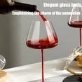 thumbnail image 2 of Dextrus 700ml Lead-Free Crystal Wine Glasses & 1500ml Wine Dispenser, Set of 2, 2 of 12