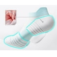 thumbnail image 3 of 3 Pairs Cushioned Sport Ankle Socks with Arch Support Breathable Stretch Mesh Knit Athletic Low-Cut Design - 3 pcs-4, 3 of 6