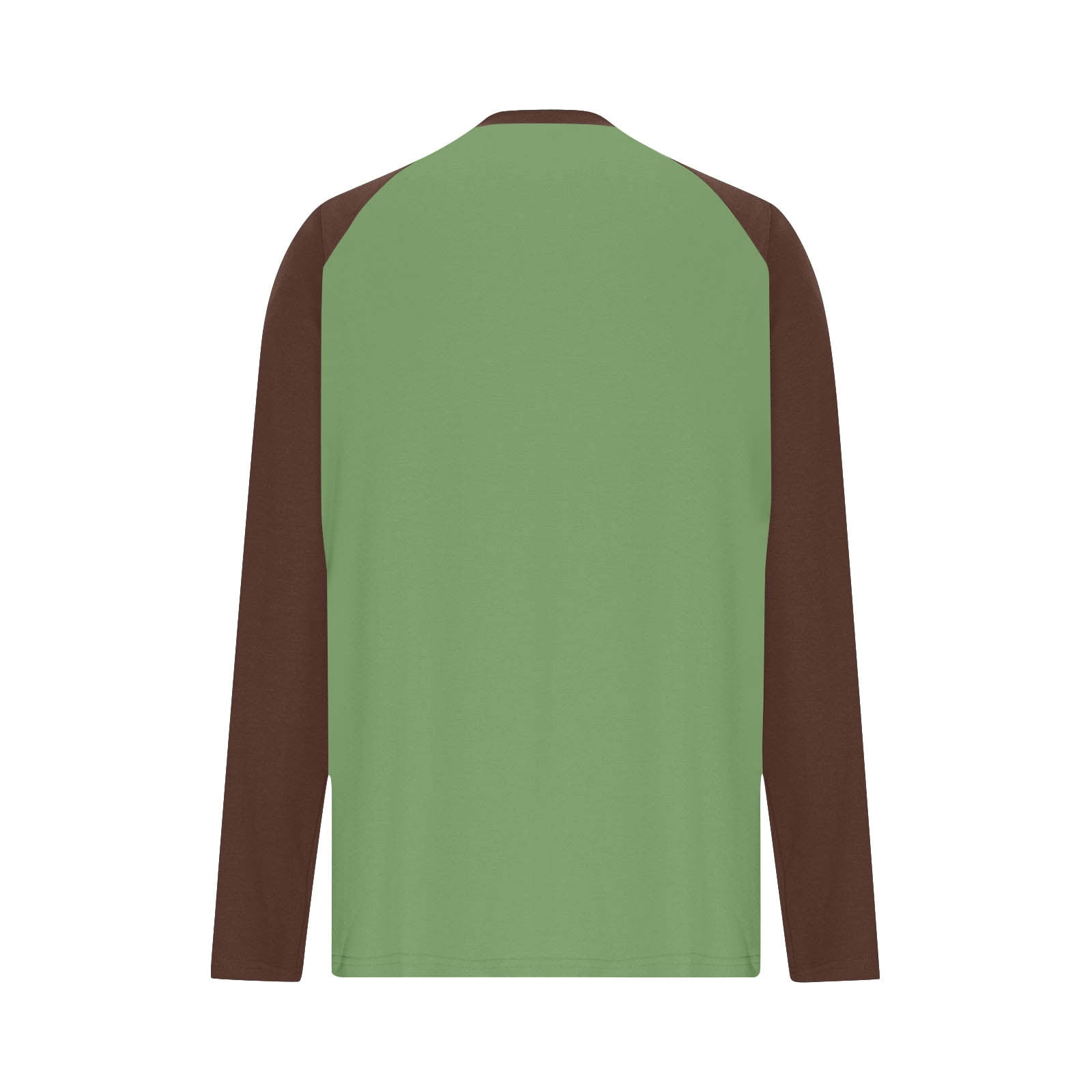 aohooy Womens Plus Size Long Sleeve Baseball Shirt Color Block Casual Loose Tees Tshirts Spring Round Neck Loose Fit Tunic Tops Army Green,L