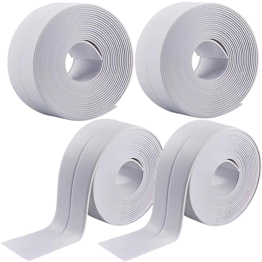 Caulk Strip Bathtub Edge Strips, 4 Pack Caulking Tape Caulk Tape Self