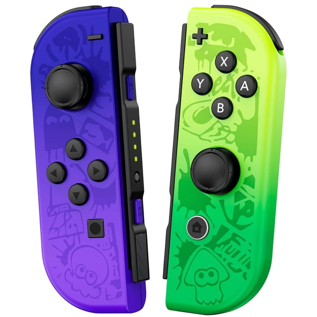 Control Inalámbrico para Control Nintendo Switch, Joypad Remoto L/R Switch Compatible con Doble Vibración/control de Movimiento