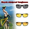 Anti Glare Yellow Tinted Night Vision Driving Glasses Goggles Classic