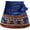 Blue Rhomb, variant on Garden Apron for Woman, Serve Apron Cute, Flora Half Apron with 8 Pockets, Valentines Gift for Mom Wife Girlfriend