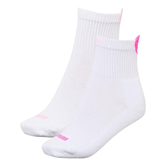 Calcetas Puma Wheart Logo Crew 2p Blanco Deportivas Blanco 25-27