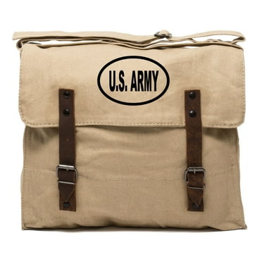 Rapid Dominance R33-OLV Vintage Military Messenger Bag, Olive 