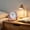 Pink, variant on Small Desk Alarm Clock Silent Non-Ticking Analog Table Clock With Adjustable Stand Easy To Read For Bedroom Office, 3.9x3.9x1.4 Inch, 1 Clock