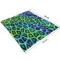 thumbnail image 4 of Flannel Fleece Throw Blanket for Couch, Leopard Print Blanket for Adult, Lightweight Cozy Soft Cheetah Blanket for Bed Sofa, Suitable for All Seasons (Brown Leopard,50x60inches), 4 of 5