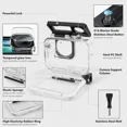 thumbnail image 5 of Waterproof Case for DJI Action 5 Pro/Action 4/3, Protective Diving Housing, Floating Handle, Head Strap, Storage Carrying Case for DJI Osmo Action Diving Accessories, 5 of 7