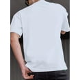 thumbnail image 2 of Camiseta de manga corta para hombre: ONLY THE FAMILY "OTF", camiseta estampada, cuello redondo, manga corta, algodón puro, cómoda y transpirable., 2 of 5