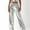 Silver, variant on Utoimkio Women's Nightclub Work Pants High Waisted Straight Leg Pants for Women
