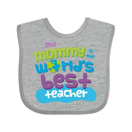 

Inktastic Teacher Mommy Gift Boys or Girls Baby Bib