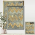 thumbnail image 2 of Forme Métallique Glam III - Toile Encadrée Moderne et Transitionnelle, 2 of 3