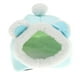 thumbnail image 5 of Mascota Jerbo Ratones Hurón Cama Acogedora Y Cálida Cama Cama Cueva Cojín Colchoneta Azul l, 5 of 9