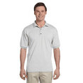 thumbnail image 2 of Gildan DryBlend Jersey Polo&nbsp;for Men, Short Sleeve Golf T-Shirt, Ash S, 2 of 5