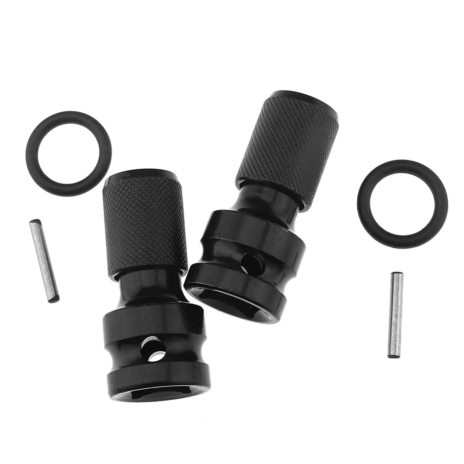 Quick release chuck adapter for impact ratchet and screwdriver bit