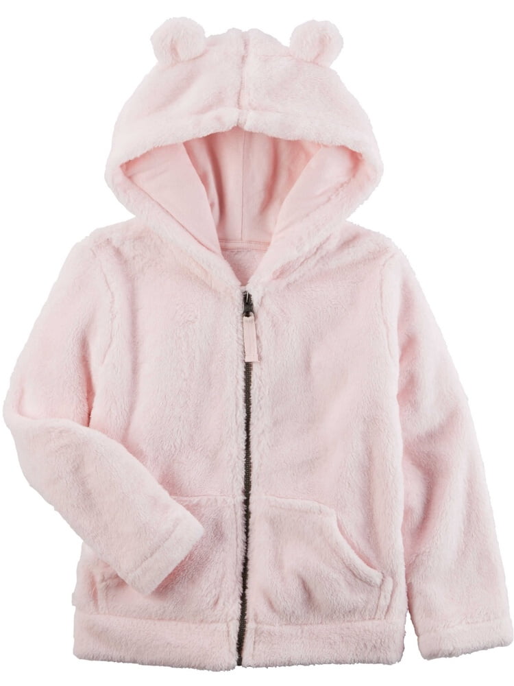 sherpa hoodie from pink