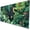 Black Cat, variant on Misty Forest Pine Trees Desk Mat XL Extended Gaming Mouse Pad mysterious foggy pine forest with misty mountain clouds, blue winter landscape art print. 31.5" × 11.8"