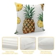 thumbnail image 4 of SHANXI Art Plant Fruit Illustration White Summer Fruit Pillowcases Home Decor Bed Couch Sofa Office Living Room Cushion 22x22in, 4 of 5