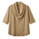 thumbnail image 4 of Neewe Women's 3/4 Sleeve Shirts Classic Solid Color Clow Neck Casual Work Tops Blouses Daily Outfits, 4 of 6
