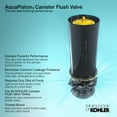 thumbnail image 3 of KOHLER K-4369-0 Cimarron 1.28 GPF Single Flush Toilet Tank Only in White, 3 of 4
