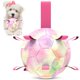 thumbnail image 1 of Pelota de fútbol QDAN Dog Toy para perros pequeños y medianos, arcoíris, 15 cm, 1 of 8