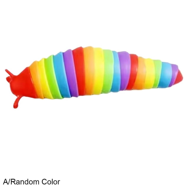 Slug Decompression Toys Educational Venting Caterpillar Children Venting Rainbow