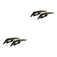 thumbnail image 1 of relayinert Plastic Aerodynamic Spoiler Wing Moto 250SR Sticker Motorcycle Motorcycle Motorcycle Accessories black 2Set, 1 of 6