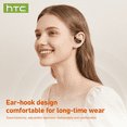 thumbnail image 4 of HTC NE08 Wireless Earbuds Open Ear Translation Earbuds Real Time for 134 Languages Translator Headphones Noise Cancelling, 4 of 11