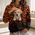 thumbnail image 2 of Unisex Pet Pouch Hoodie with Pocket Pet Pouch Hoodie for Women Fleece Kangaroo Pocket Sweatshirt Cuddle Pouch Dog Carrier Hoodie for Dog Fleece Kangaroo Pocket, 2 of 5