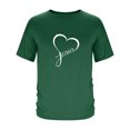 thumbnail image 3 of Tops para hombre, blusas y camisas de manga corta con cuello redondo para hombre, camisetas casuales con estampado de moda para hombre, blusa de manga corta, blusa de poliéster para hombre., 3 of 4