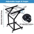 thumbnail image 4 of 9U DJ Mixer Stand Rack Mount Stage Cart Music Equipment Studio Party Show, 4 of 11