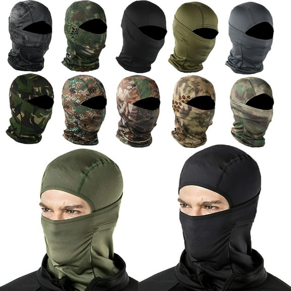 TALKVE Unisex UV Protection Full Face Covering Balaclava