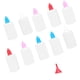 thumbnail image 5 of FELTECHELECTR 10 botellas vacías de 100 ml para gotas para los ojos, de plástico, rellenables, con embudo y rellenables para aceites esenciales (color aleatorio)., 5 of 6