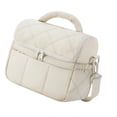 thumbnail image 4 of Bolsa térmica para almuerzo, bolso de mano con cremallera, bolsa térmica para llevar alimentos, para almuerzo, para oficina, viajes, playa, senderismo Beige, 4 of 8