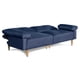 thumbnail image 5 of Sofá Cama Makora Yarvis Azul Lino 3 Posiciones con Soft Foam Reclinable, 5 of 8
