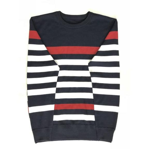 Elie Balleh Navy Navy Red Strips Boy's Sweaters
