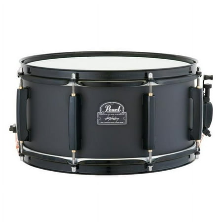 Pearl JJ1365N Joey Jordison Signature 13"x6.5" Steel Snare Drum w/ Black Hardware