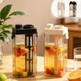 thumbnail image 7 of Cold Brew Coffee Maker, 37oz Iced Coffee Maker and Tea Brewer, Fine Mesh Filter, Leak-Proof Seal, Removable Design for Easy Cleaning, Space Saving - Home and Camping, 7 of 7
