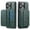 Green, variant on Allytechgroup 2-in-1 Wallet Case for Apple iPhone 13 Pro Max, Detachable Cards Holder Magnetic Back Cover Premium PU Leather Shockproof Phone Case for Women Men, Black