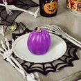 thumbnail image 6 of Cozival Small Realistic Artificial Pumpkin with Vine, Mini Decorative Pumpkin for Fall Home Decor, Thanksgiving ,Table Centerpiece,5x8.5cm, 6 of 7